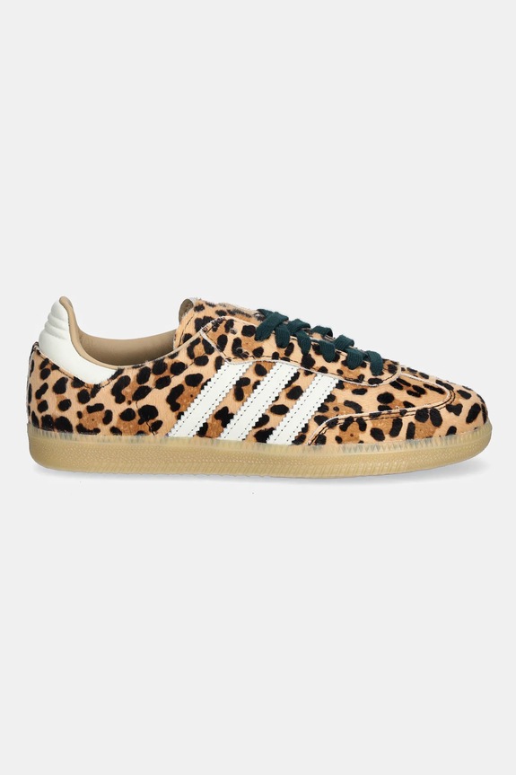 Kožne tenisice adidas Originals Samba Og KI6674 smeđa SS26