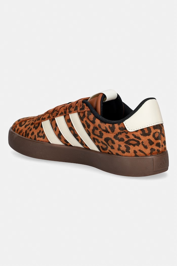 Încălțăminte adidas sneakers din piele întoarsă VL Court 3.0 KK4668 maro
