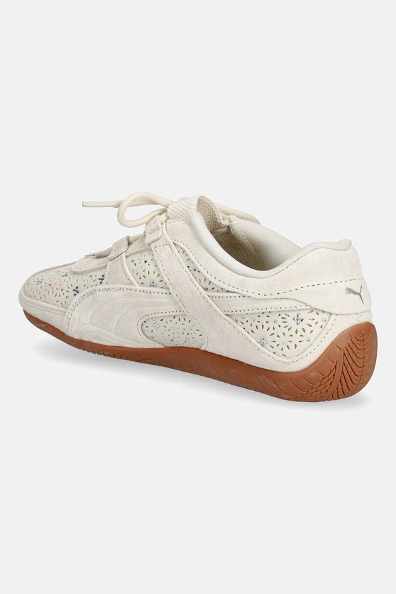 Obuwie Puma sneakersy Speedcat Go Bejewelled 404906 beżowy