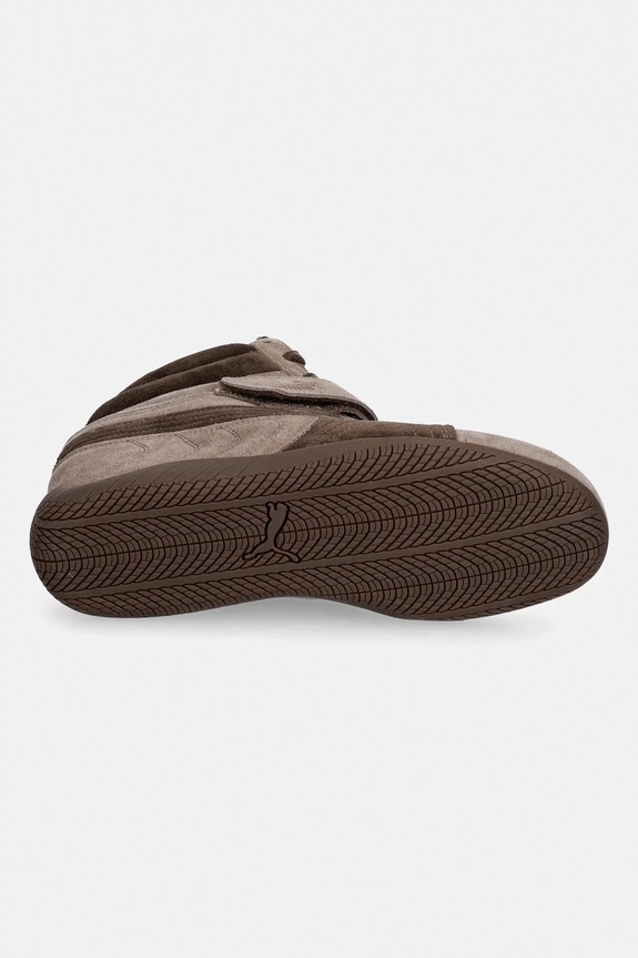 Puma sneakersy zamszowe Speedcat Wedge 407878 brązowy