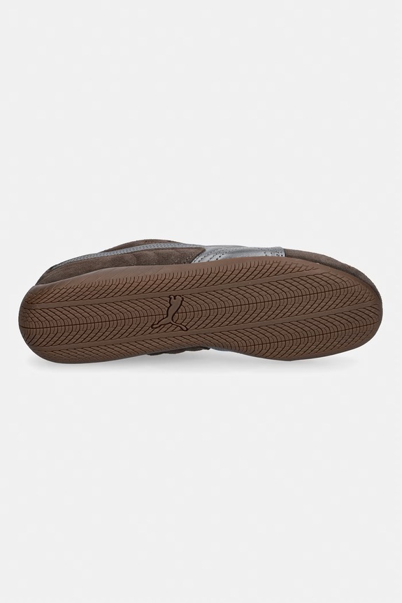 Puma sneakersy zamszowe Speedcat Lux 408198 brązowy