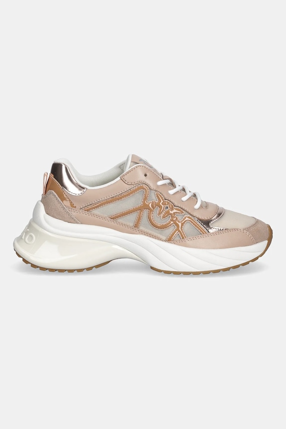 Sneakers Pinko Ariel 33 SS0135.P142.P26 μπεζ SS26