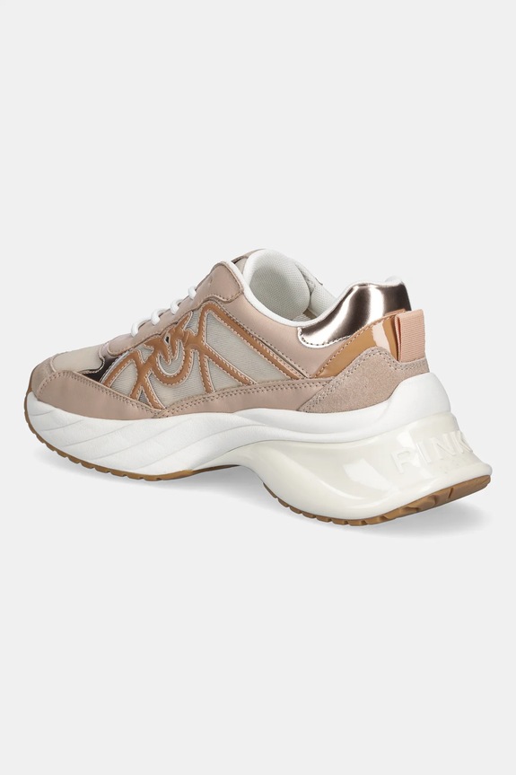 Παπούτσια Sneakers Pinko Ariel 33 SS0135.P142.P26 μπεζ