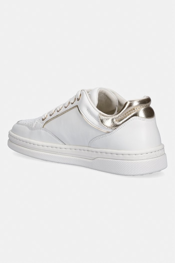 Παπούτσια Pinko Mandy 21 sneakers γυναικεία δερμάτινα SS0159.P001.ZHC λευκό