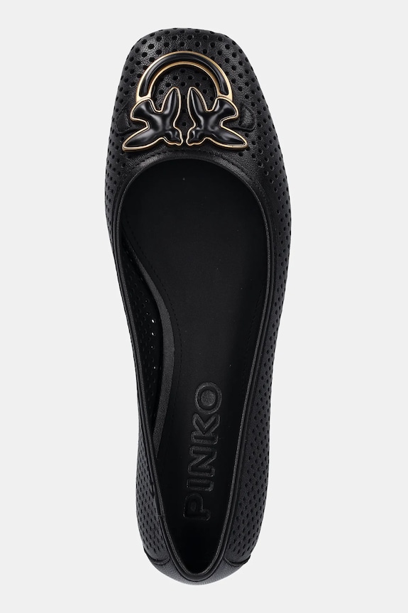 Kožené balerínky Pinko Max 11 čierna SD0457.P003.Z99