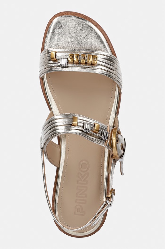 Pinko női bőr szandál Milly 08 arany SD0467.P049.Z22