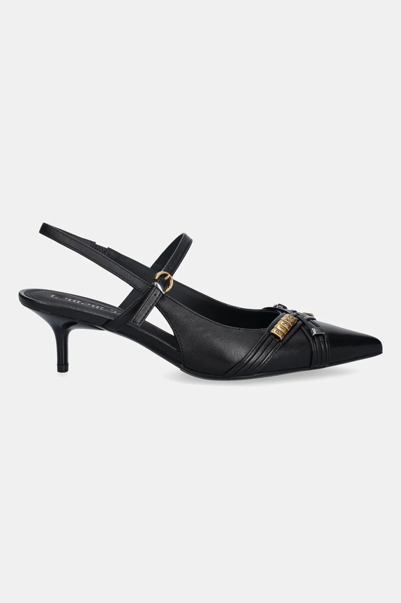 Pinko szpilki skórzane Gloria 18 SD0489.P003.Z99 czarny SS26
