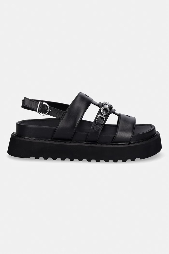 Pinko szandál női bőr Kate 06 SD0517.P001.Z99 fekete SS26