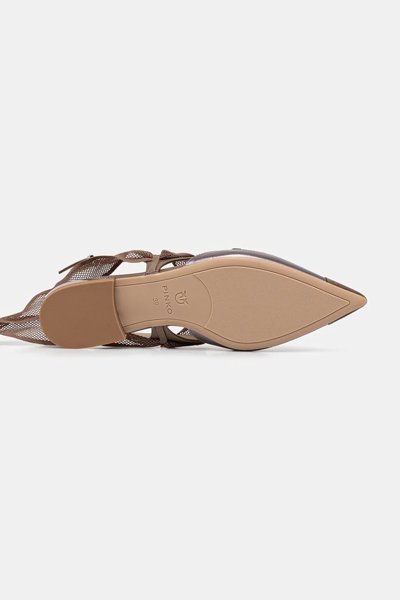 Baleríny Pinko Gianira 30 SD0547.P003.M28 hnedá