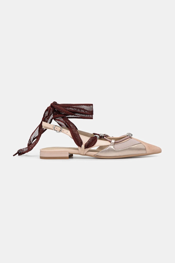 Baleríny Pinko Gianira 30 SD0547.P003.W4E béžová SS26