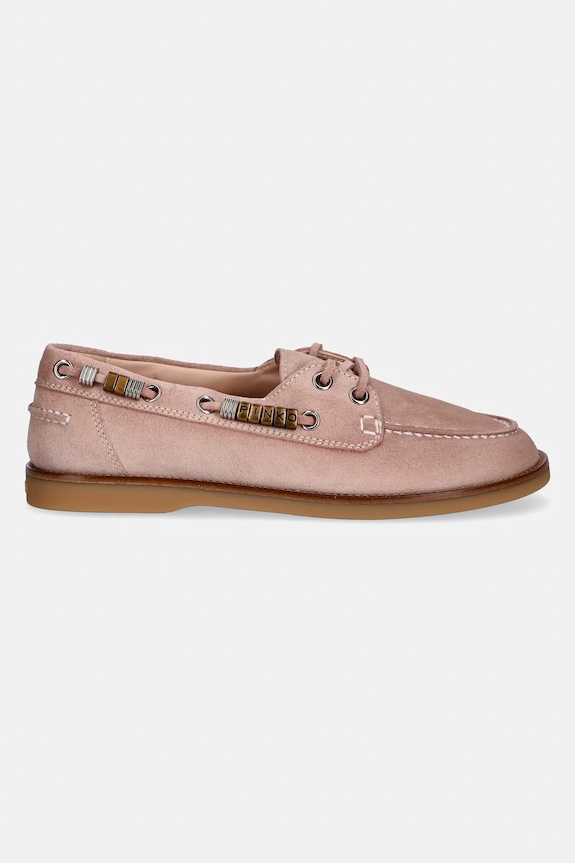 Pinko mocassini da donna in scamoscio Grace 01 SD0539.P002.P26 rosa SS26