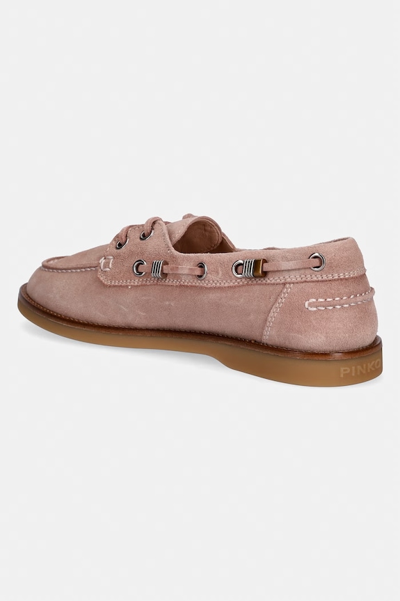 Scarpe Pinko mocassini da donna in scamoscio Grace 01 SD0539.P002.P26 rosa