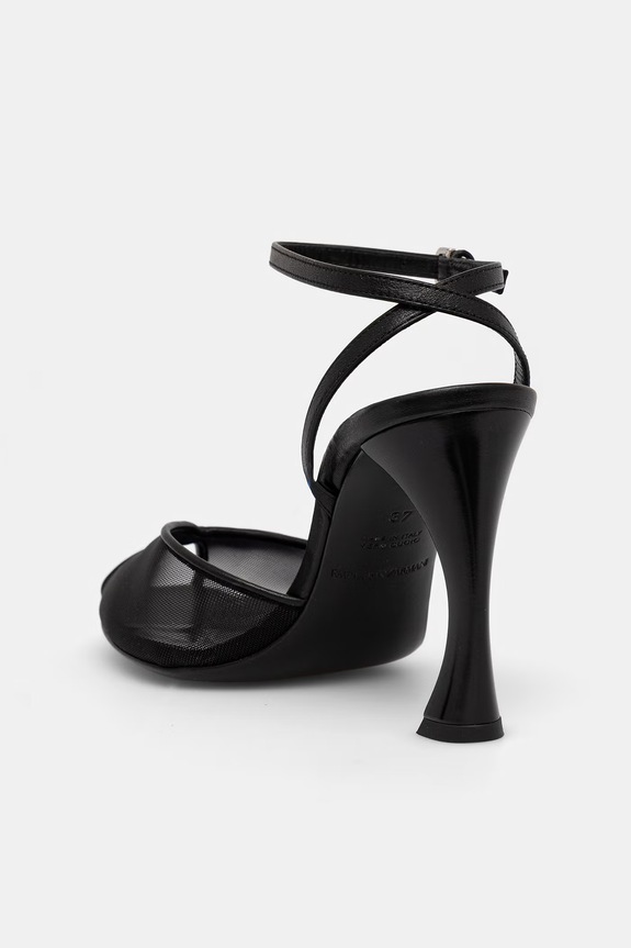 Încălțăminte Emporio Armani sandale EW004069.AF24789.UC001 negru