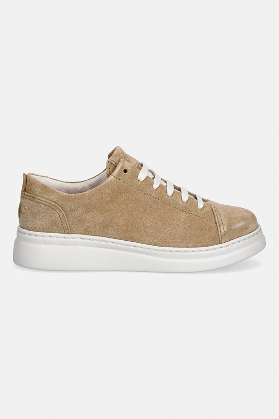 Camper Runner Up sneakersy damskie zamszowe K200645.106 brązowy SS26