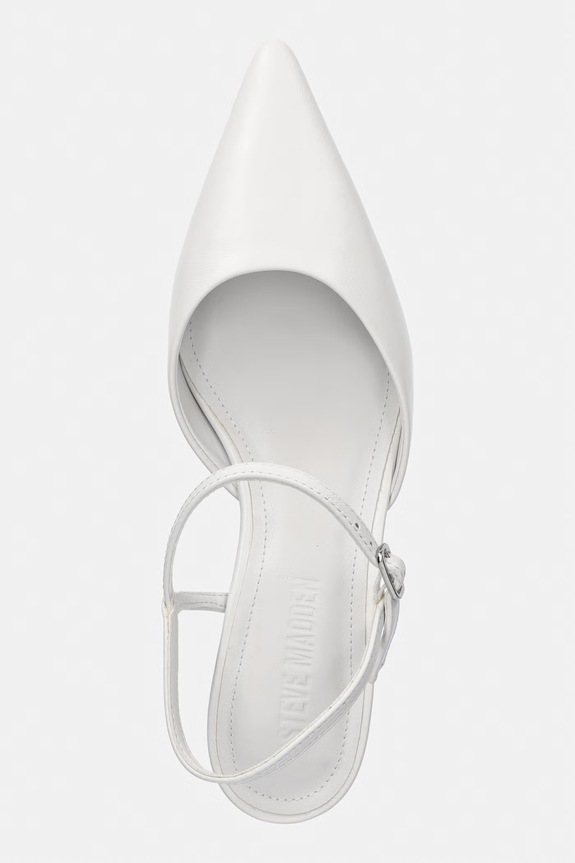 Steve Madden tacchi in pelle Adelaide bianco 11004721.1BW