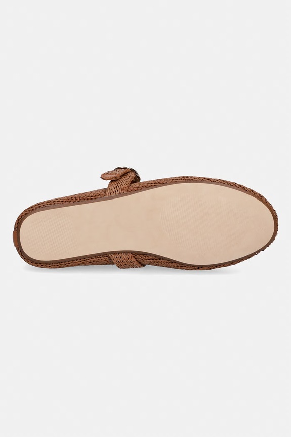 Steve Madden baleriny Alara 11003842.CSW brązowy