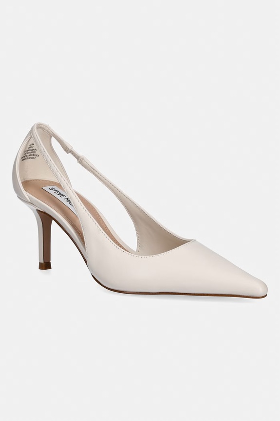 Steve Madden szpilki skórzane Altra 5-8 cm beżowy 11005289.IPL