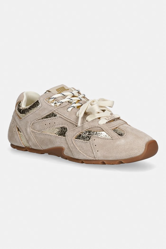 Sneakers Steve Madden Asiel δέρμα σαμουά μπεζ 11005159.045