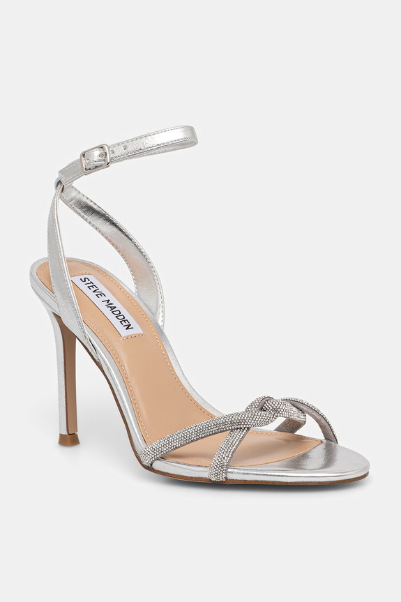 Πέδιλα Steve Madden Jewells συνθετικό ασημί 11005283.751