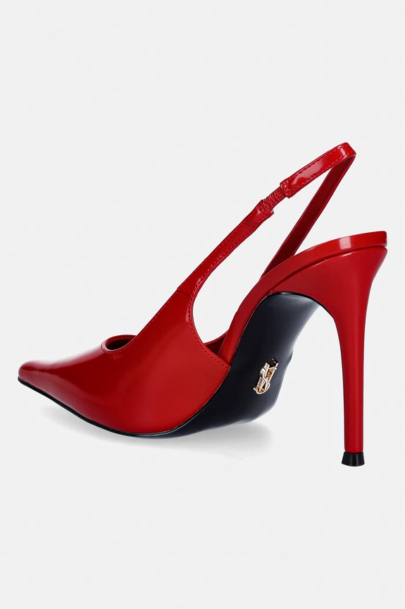 Παπούτσια Δερμάτινες γόβες Steve Madden Reyes 11003389.64C κόκκινο