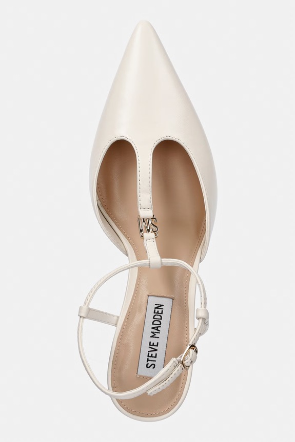 Δερμάτινες γόβες Steve Madden Sanders μπεζ 11005288.844