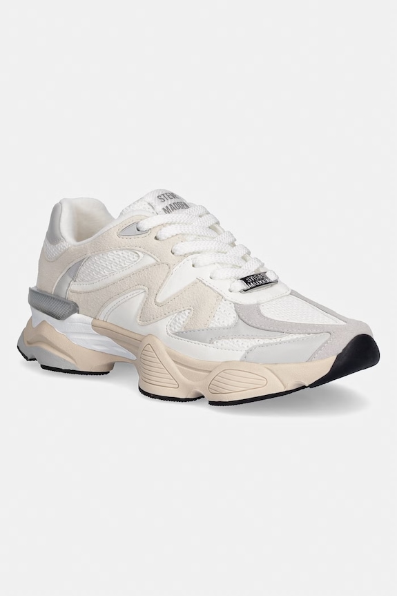 Sneakers Steve Madden Speeder απομίμηση λείου δέρματος λευκό 11005324.077