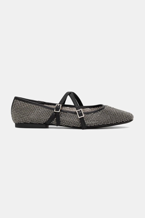 Steve Madden baleriny Watchlist 11005277.001 czarny SS26