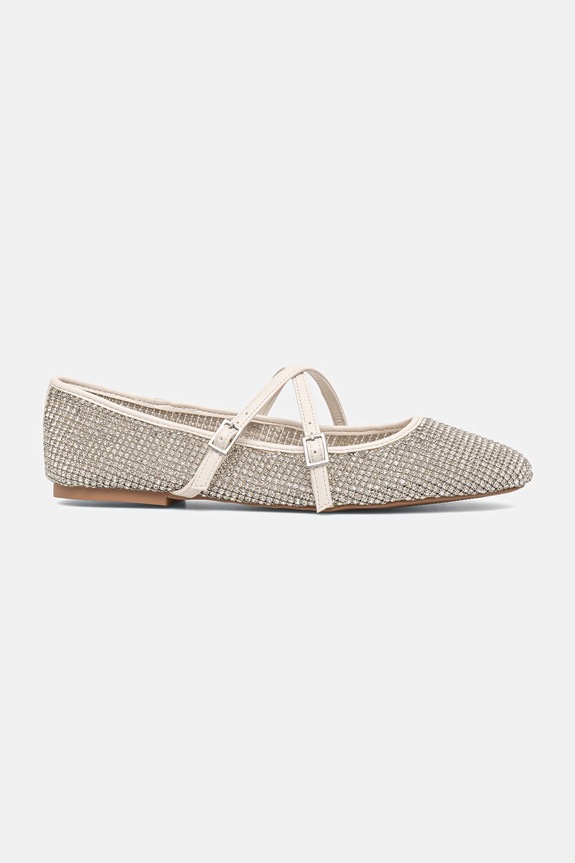 Steve Madden baleriny Watchlist 11005277.IP3 srebrny SS26
