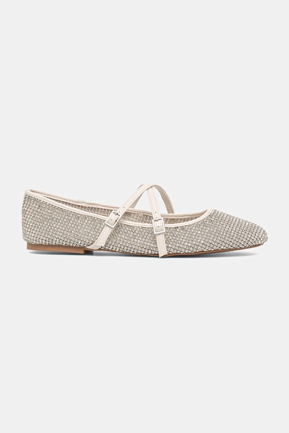 Steve Madden baleriny Watchlist 11005277.IP3 srebrny SS26