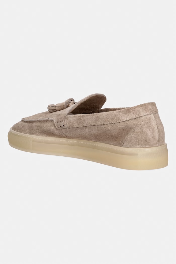 Obuća Mokasinke od brušene kože Copenhagen suede CPH164 bež