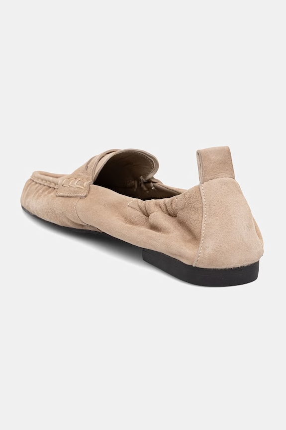 Scarpe Copenhagen mocassini in camoscio leather CPH885 beige