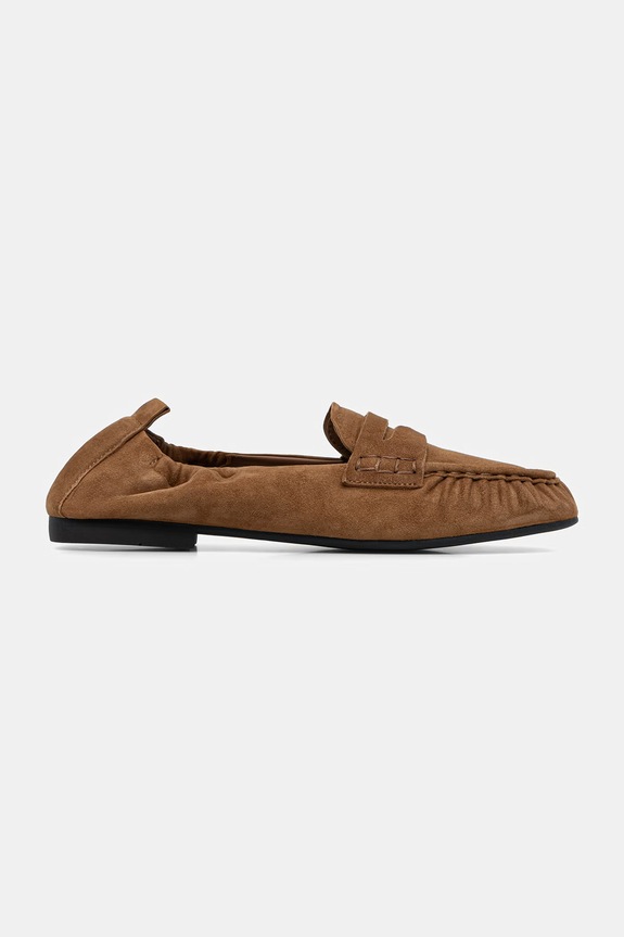 Semišové mokasíny Copenhagen leather CPH885 hnedá SS26