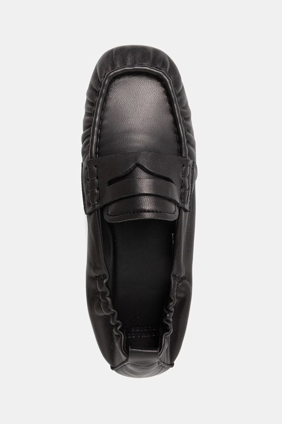 Copenhagen mocasini din piele întoarsă leather negru CPH885