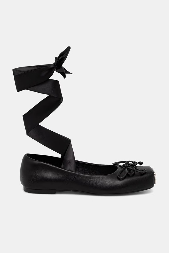 Koi Footwear balerina cipő Blithe Metal Toe Ballet Flats Blithe fekete SS26
