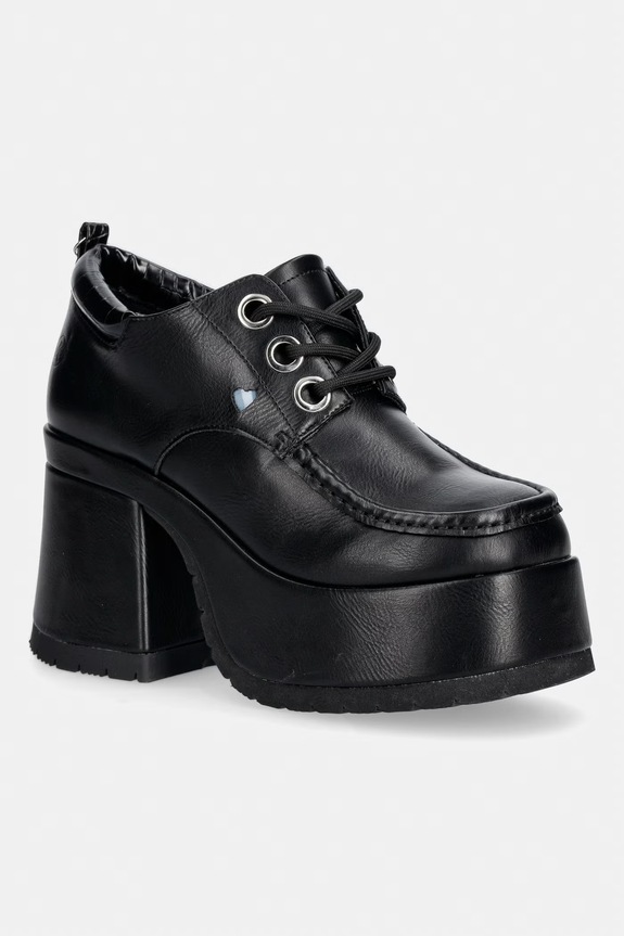 Koi Footwear tocuri cu toc Kinetic Chunky Heeled Shoes negru AS02