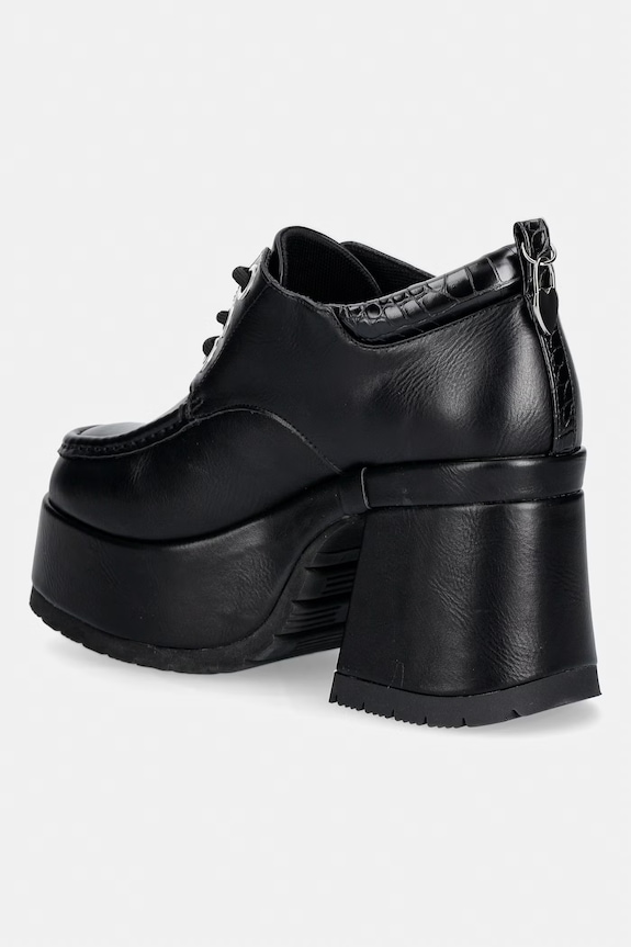 Încălțăminte Koi Footwear tocuri cu toc Kinetic Chunky Heeled Shoes AS02 negru