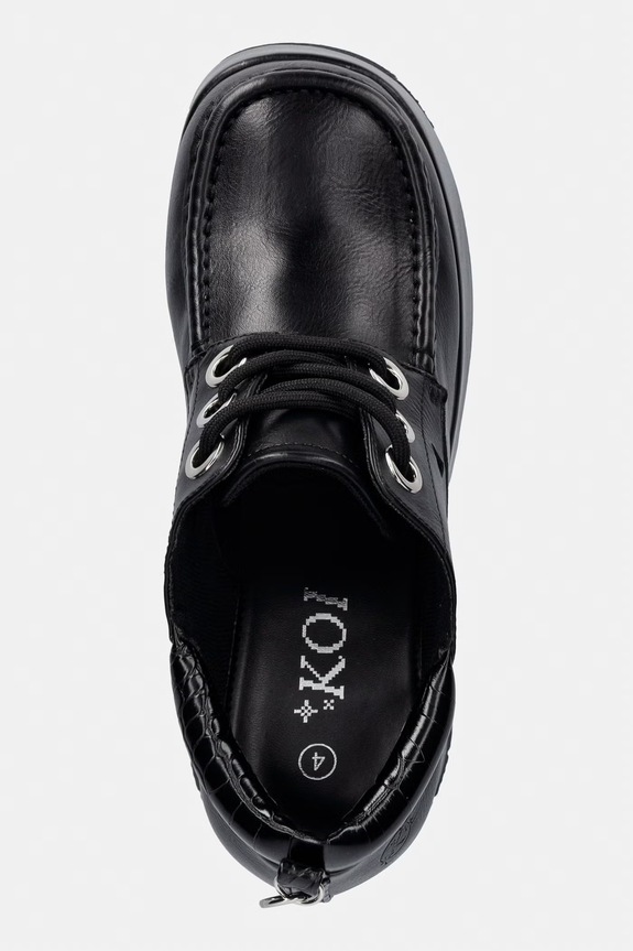 Koi Footwear tocuri cu toc Kinetic Chunky Heeled Shoes negru AS02