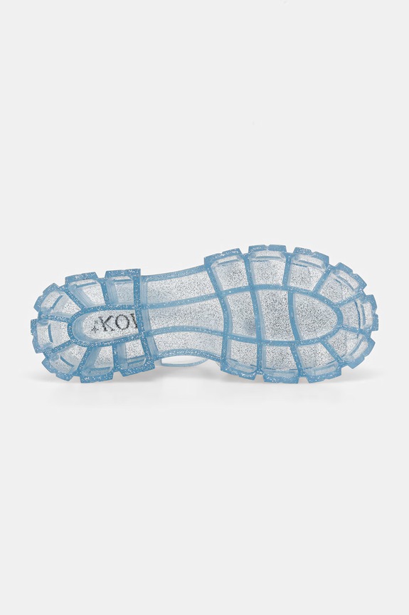 Koi Footwear sandále so zakrytými prstami dámske Sunbeam Heart Jelly Sandals JEL01 modrá