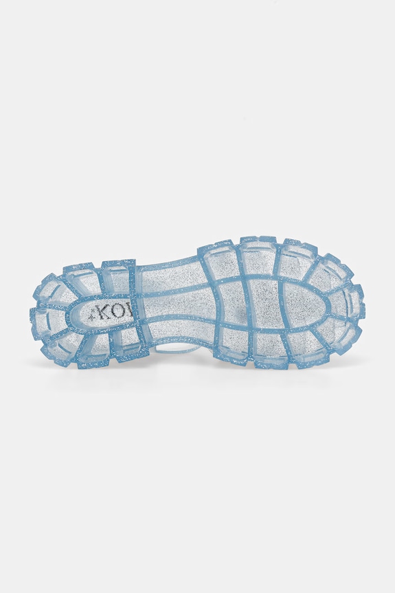 Koi Footwear sandále so zakrytými prstami dámske Sunbeam Heart Jelly Sandals JEL01 modrá