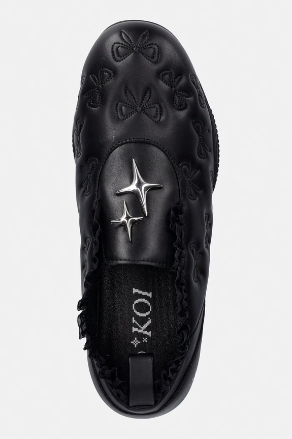 Koi Footwear Heartbreaker Sporty Slip On Shoes női sportcipő fekete FR01