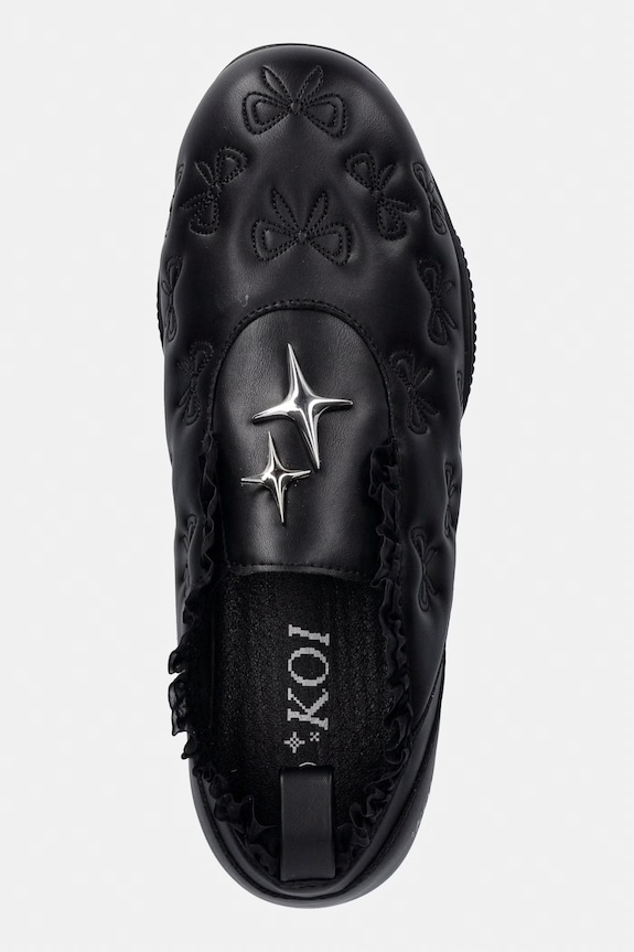 Koi Footwear Heartbreaker Sporty Slip On Shoes női sportcipő fekete FR01