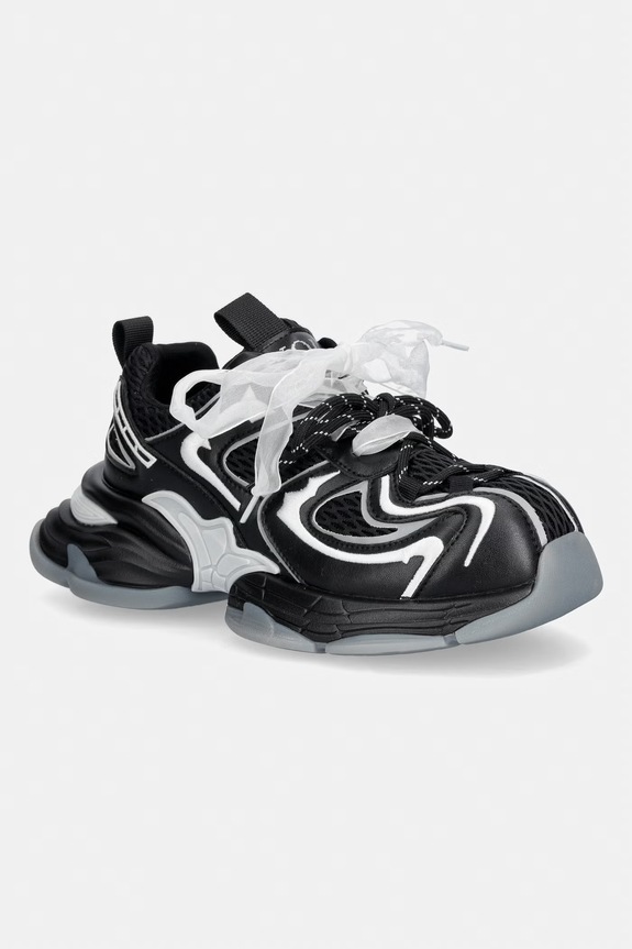 Koi Footwear Labyrinth Mega Chunky Trainers sportcipő női fekete WD01