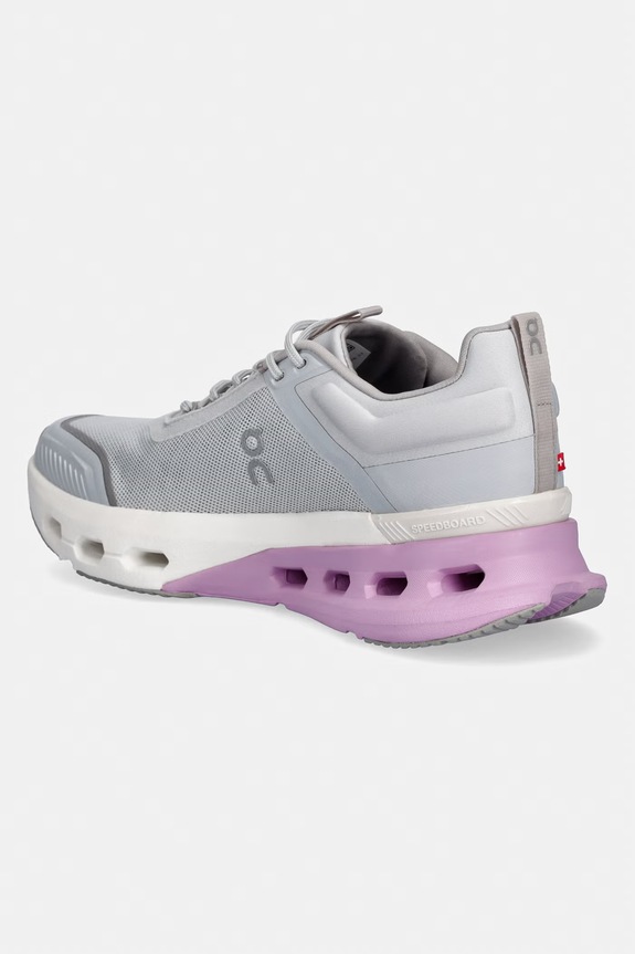 Obuwie On buty treningowe damskie Cloudnova X 3WE30414807 szary