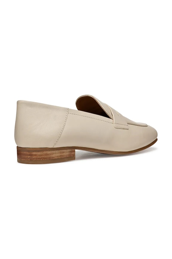 Scarpe Geox mocassini in pelle D MANTINEA D552EA00085C1122 beige