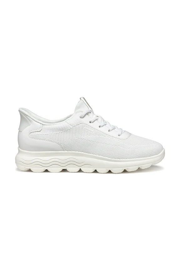 Geox sneakers D SPHERICA PLUS Fast In textil alb D557MA06KBCC1000