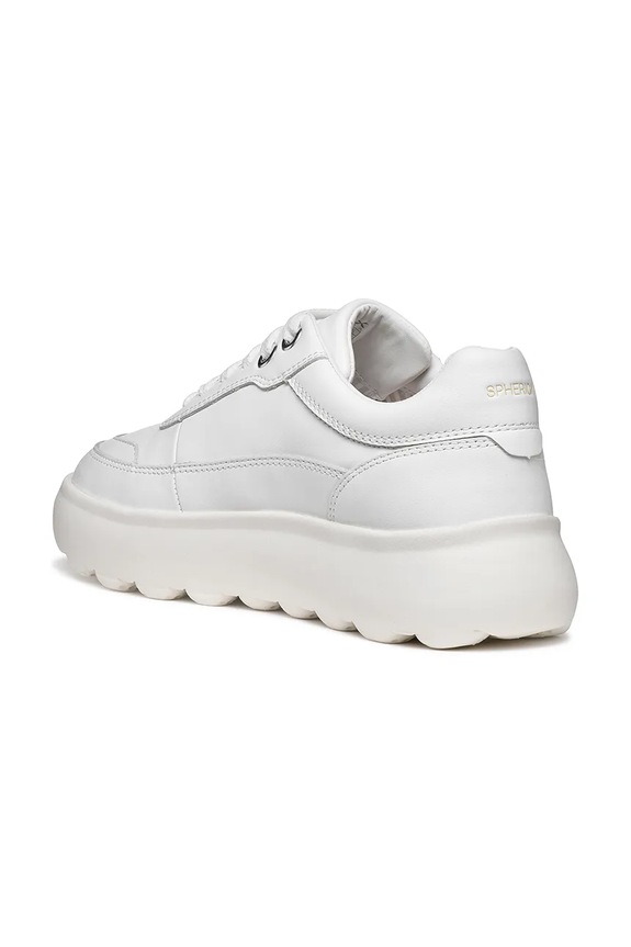 Geox bőr sportcipő D SPHERICA EC4.1 fehér D65TCA00085C1000