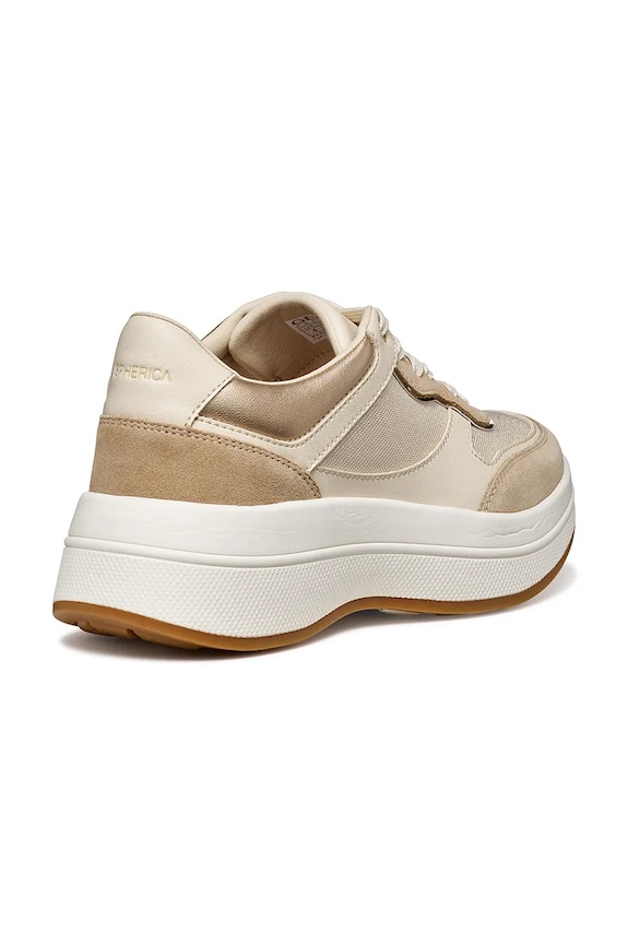Scarpe Geox sneakers D SPHERICA ECUB-3 D65WTD09BASC1S5K beige