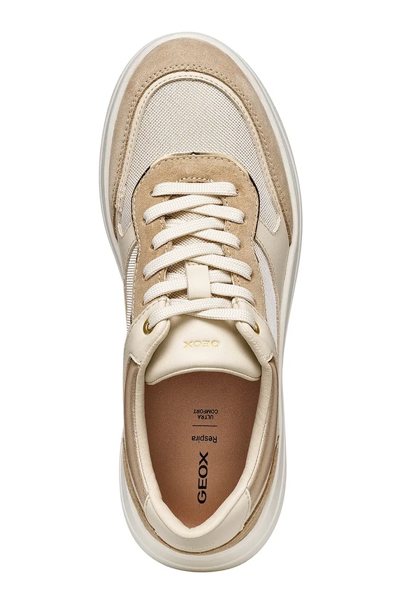 Geox sneakers D SPHERICA ECUB-3 D65WTD09BASC1S5K beige