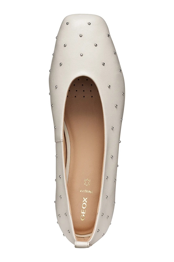 Geox bőr balerina cipő D MARSILEA D65W6C000TUC5322 bézs