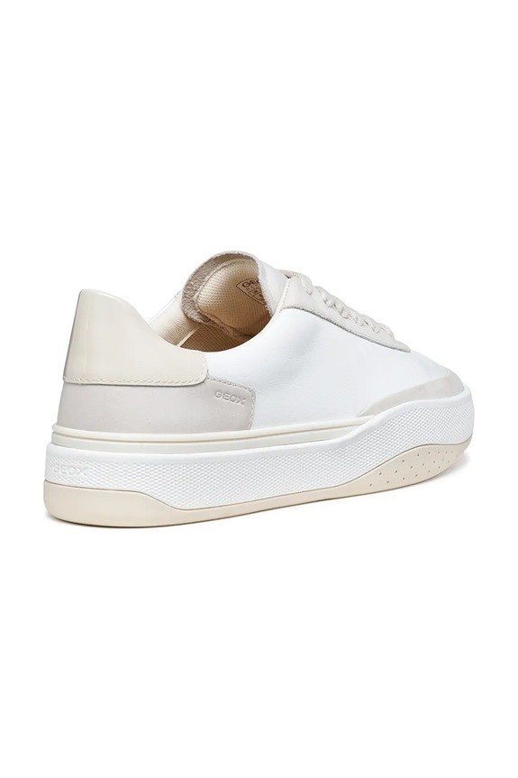 Obuwie Geox sneakersy skórzane D DYNAMIA D655KA08532C1236 biały